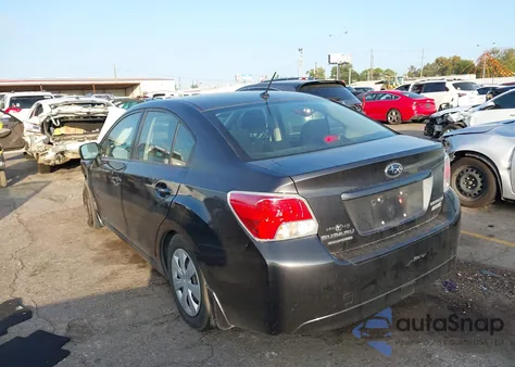 2012 Subaru Impreza 2.0I z USA, uszkodzony, nr VIN JF1GJAA66CH011584